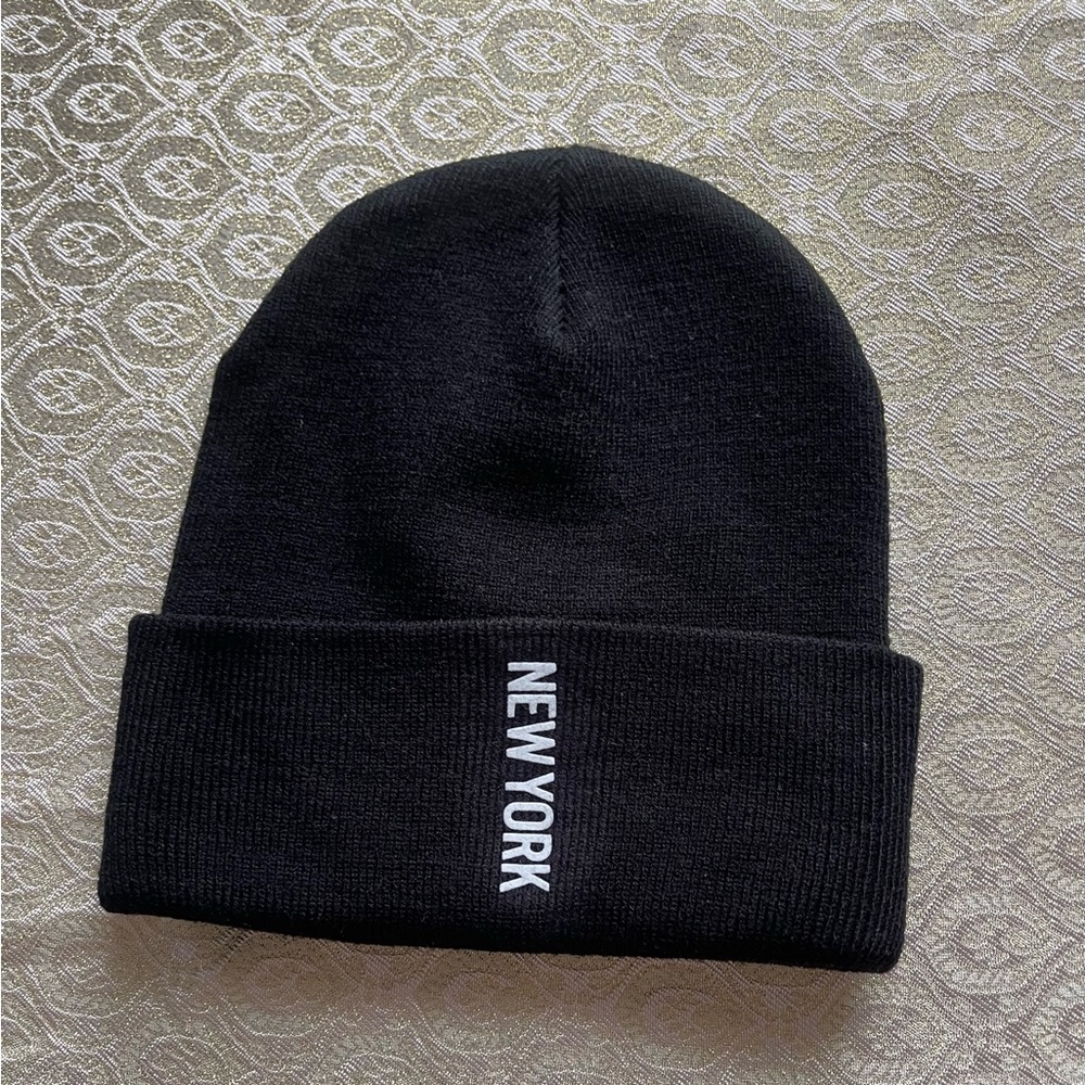 New York black hat for boy
